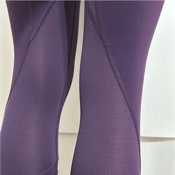Lululemon Run: Inspire Crop II in Deep Zinfandel/Micro Macro Stripe - Picture 11 of 14